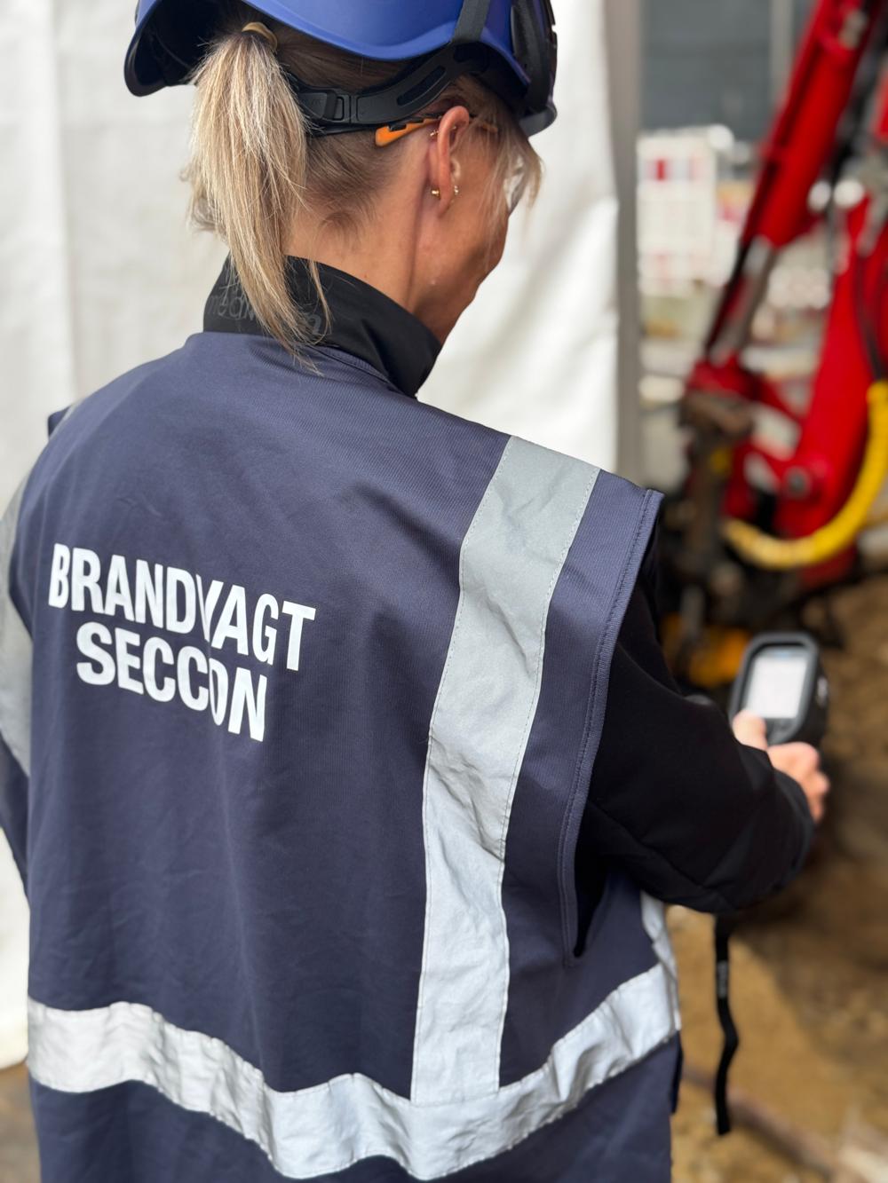 SECCON Brandvagter anvender termisk kamera